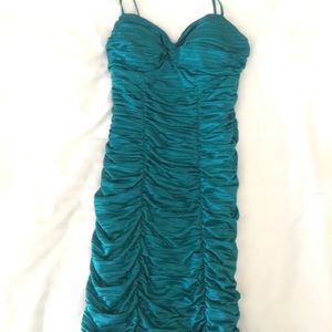 Sexy turquoise dress
